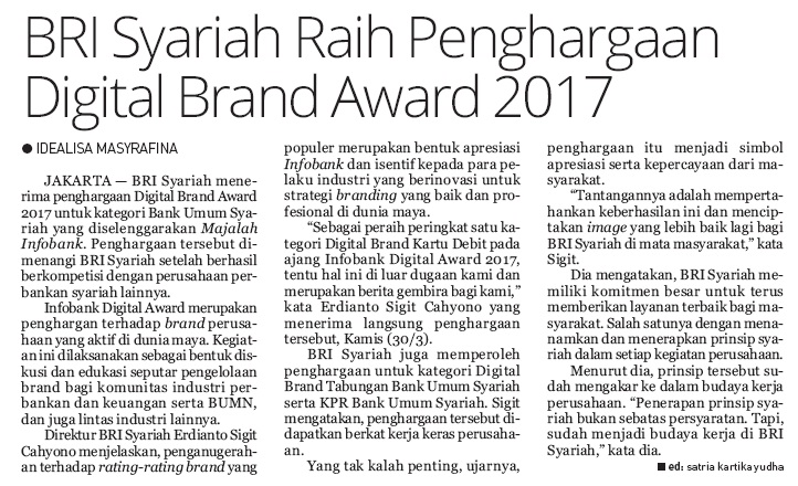 brisyariah raih digital brand awards 2017